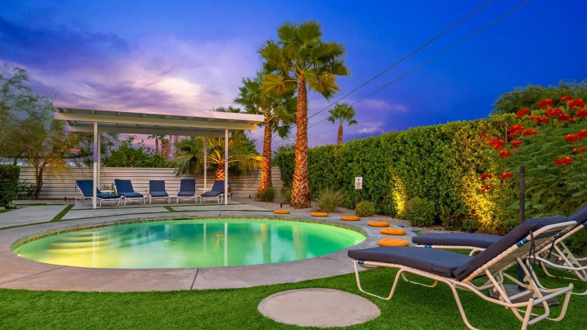 Modern Alexander Pool Home Permit# 3961 Palm Springs